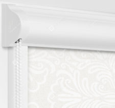 Рулонные кассетные шторы УНИ - Калипсо белый