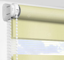 Рулонные шторы День-Ночь - Латина светло-зеленый 0003