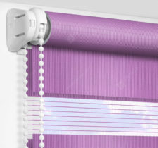 Рулонные шторы День-Ночь - Монца фиолетовый 53