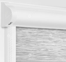 Рулонные кассетные шторы УНИ - Аруба серый