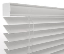 Деревянные жалюзи 50 мм, цвет серый 50K-58